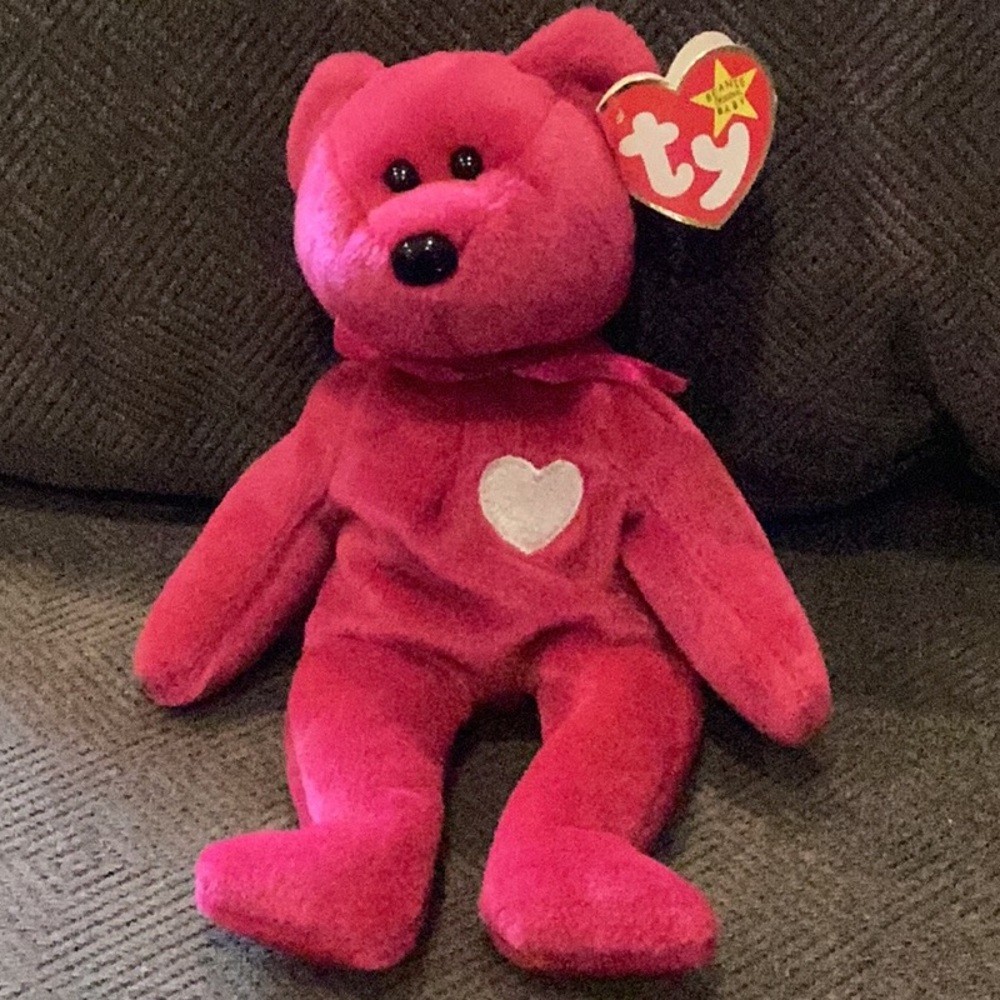 Ty Valentina Beanie Baby Bear 💜 BOGO